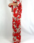 Natan - CARLA 170 - Hose mit Flou-Print - Rotbeige