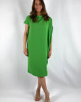 Natan – CHANCE 278 – Flou-Volantkleid – grün
