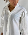 Natan - Billy 101 - Bluse Popeline Stretch - weiß