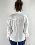 Natan - Billy 101 - Bluse Popeline Stretch - weiß