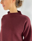 Natan – Kylie 125 – Pullover aus Wolle – Aubergine