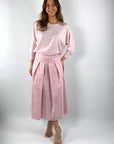 Natan - LIONEL 291 - Pullover V Merino - rosa
