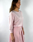 Natan - LIONEL 291 - Pullover V Merino - rosa