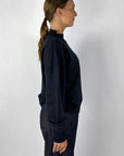 Nineto9 - S569 | 2050 - Pullover mit Rippbündchen - Anthrazit