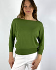 Natan - Nor-Persy - Pullover rdc Crêpe Viskose - GRÜN