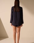 Oscar The Collection - Bronx blazer - Blazer zijzakjes - navy