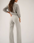 Oscar The Collection - Amber trousers - Broek recht - mist grey