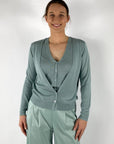 Oscar The Collection - Jake Cardigan met V-hals - Pacific