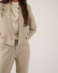 Oscar The Collection - Baume trousers - Broek flared - driftwood