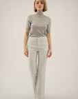 Oscar The Collection - Baume trousers - Broek flared - mist grey