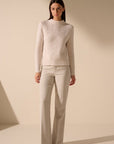 Oscar the collection - Boume - Hose mit hoher Taille - natur