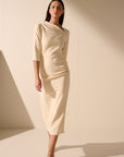 Oscar The Collection - Taylor Dress - Midikleid - sonnig