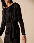 Oscar the collection - Roji dress - Kurzes Kleid - schwarz