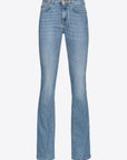 Pinko - Flora - Hose Jeans Pinko Logo - blau