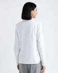 Peserico - S06728J0 | A00 - Bluse aus Stretch-Popeline