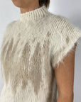Peserico - S99436F03 - Sleeveless sweater - beige camel