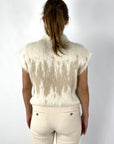 Peserico - S99436F03 - Sleeveless sweater - beige camel