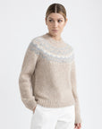 Peserico – S99651F03|A46 – Pull-Ski-Alpaga-Mischung