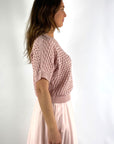 Peserico - S99783F07 | 094 - Muschelstrickpullover - Rosa