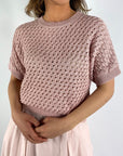 Peserico - S99783F07 | 094 - Muschelstrickpullover - Rosa