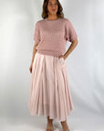 Peserico - S99783F07 | 094 - Muschelstrickpullover - Rosa
