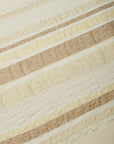Peserico - S31504CO | 915 - Zweifarbig gestreifter Schal - ecru gelb