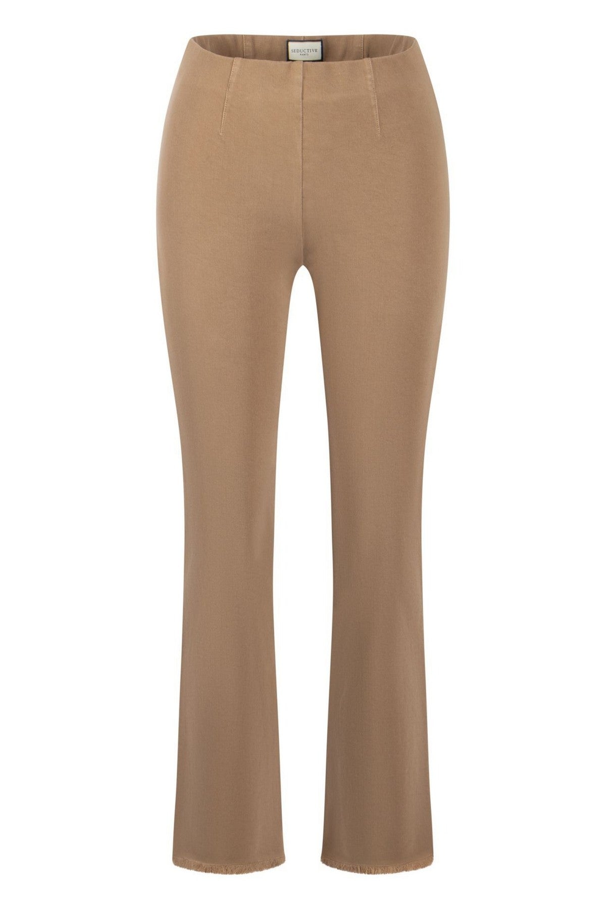 Denim damesjeans van Seuctive in nougat kleur.