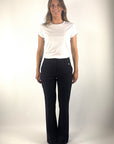 Seductive Rosie bootcut broek met wijde pijpen – Marine