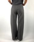 Seductive Naley 095344/6962 wide-leg flanel broek – Silver