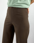 Seductive Kimberly 929628/8876 wide leg broek – Choco