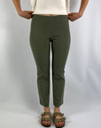 Seductive - Cindy 6537 | 744 - Tapered Straight Leg Hose - Graugrün
