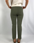 Seductive - Cindy 6537 | 744 - Tapered Straight Leg Hose - Graugrün