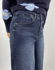 Seductive Maury 095353/9369 Wide Leg Jeans – Braun Blau