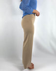 Verführerisch - Kimberly 8876 | 374 - Hose mit weitem Gummibund - Cashew