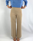 Verführerisch - Kimberly 8876 | 374 - Hose mit weitem Gummibund - Cashew