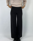 Seductive - Kimberly 929628/8876 - Broek wijd jersey - donkerbruin