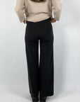 Seductive - Kimberly 929628/8876 - Broek wijd jersey - donkerbruin