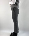 Verführerisch - Inez 9528 | 0960 - Gerade Hose mit Münztasche - Grau