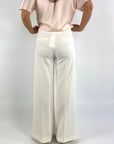 Verführerisch - Bridget | 9545 - Hose mit goldenen Knöpfen - Off White