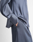 Vince - V055413024 - Seidensatinbluse - IRIS WATER