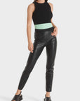 Marc Cain - TC 82.18 J78 | 900 - Öko-Lederhose - Schwarz