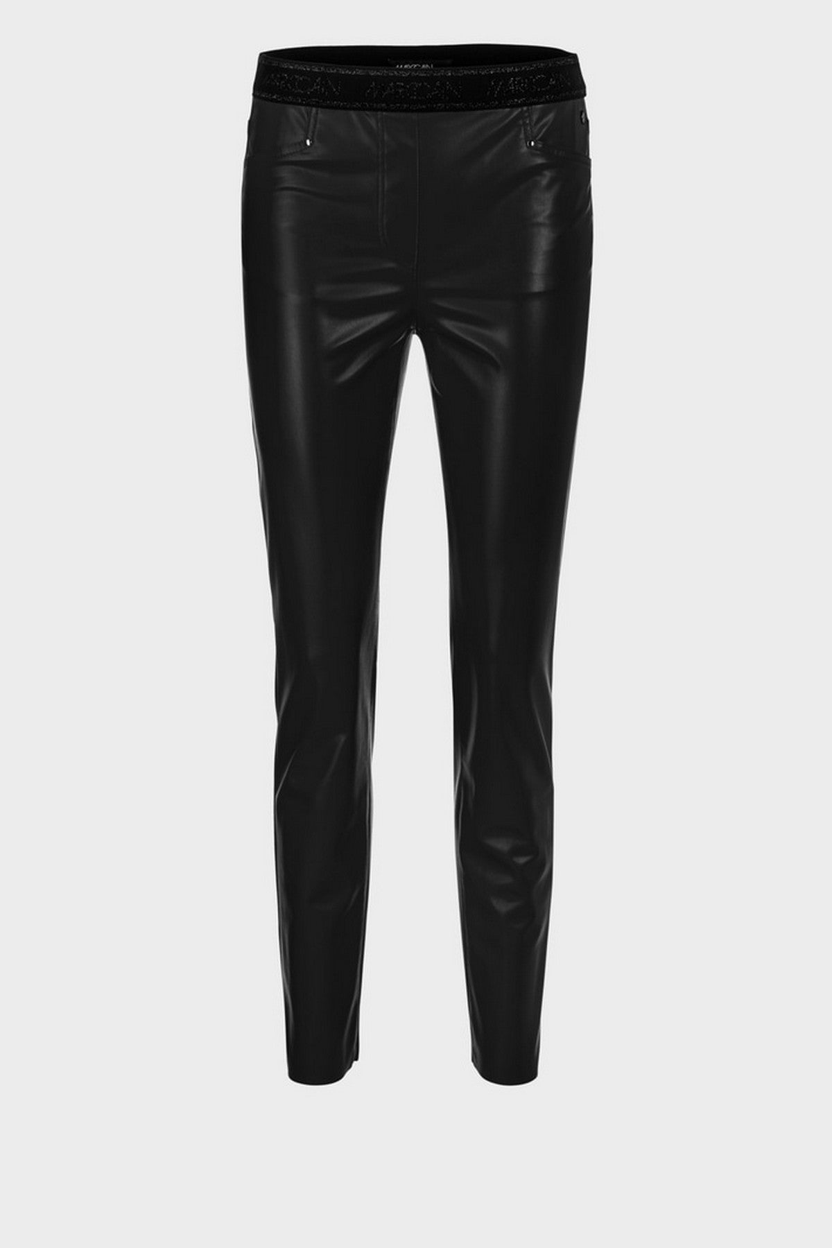 Marc Cain - TC 82.18 J78 | 900 - Broek ecoleder - zwart