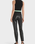 Marc Cain - TC 82.18 J78 | 900 - Öko-Lederhose - Schwarz
