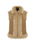 Omkeerbare caramelkleurige bodywarmer van Urbancode