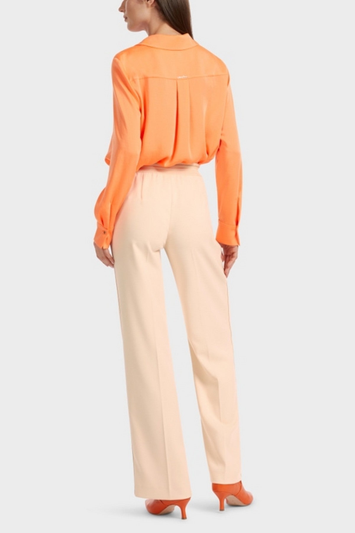 Marc Cain - VC 81.14 W56 | 132 - Broek recht - dark cream