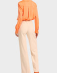 Marc Cain - VC 81.14 W56 | 132 - Gerade Hose - dunkles Creme
