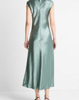 Vince - V133752003|376 - Slip dress - lindegroen