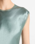 Vince - V133752003|376 - Slip dress - lindegroen