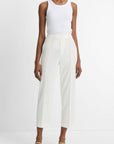 Vince - V099822208 - Hose aus Leinen-Viskose - Off-White