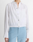 Vince - V099513096 - Tencel-Weste - optisches Weiß